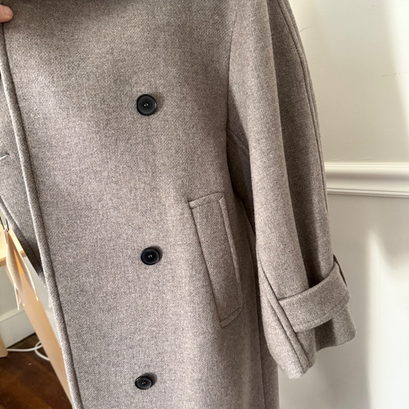 Zara Manteco wool blended oversized coat | Size S - Picture 5 of 14
